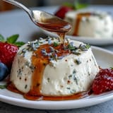 Honey Lavender Panna Cotta