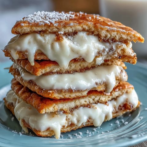 Delicate vanilla sandwich cookies filled with smooth cream, perfect for tea time or dessert.