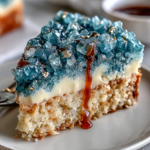 Graduation Cake: Teal and Gold Geode Slice Design