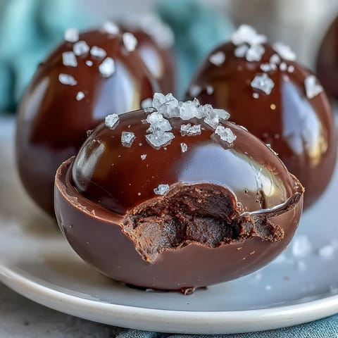 Dark Chocolate Peanut Butter Eggs
