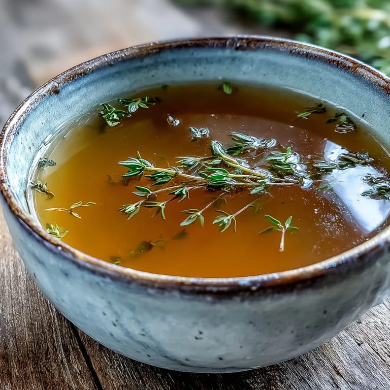 Golden vegetable scraps simmer into rich Vegetable Broth From Scraps, steaming beside a fine-mesh sieve for straining before storing in mason jars.